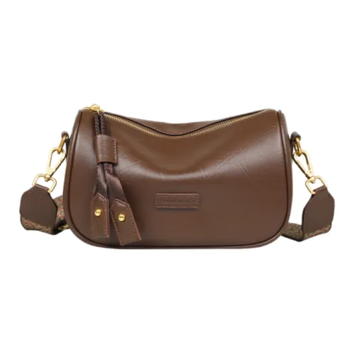 Younger Song Сумка через плечо из синтетической кожи сумка на плечо обычная женская кофейного цвета