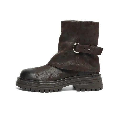 HLA Ботильоны Кофе Женские