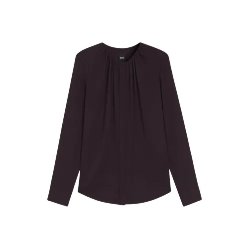 Hugo Boss Фиолетовые Женские Рубашки