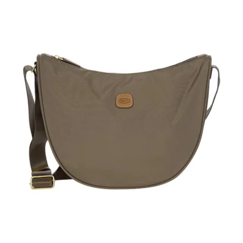 BRIC＇S Нейлоновая сумка-пельмени сумка на плечо унисекс каштановый цвет