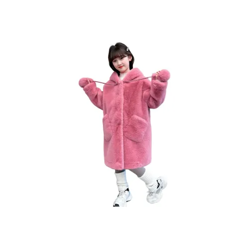 FrogPrince Розовый Красный Kids Натуральный и Искусственный Мех