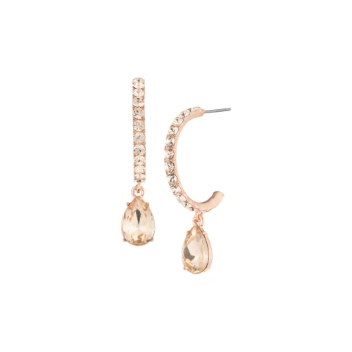 Givenchy Смешанные Серьги из Металла Женские Темно-Розовые