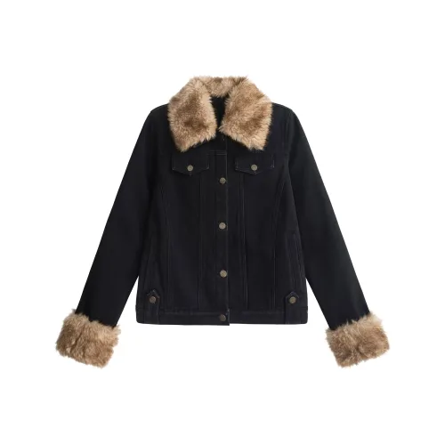 UNIFREE Denim Jacket Women's Black