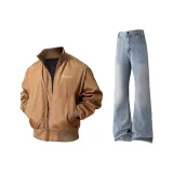 Коричневый HJ25589 + Светло-синий 7740