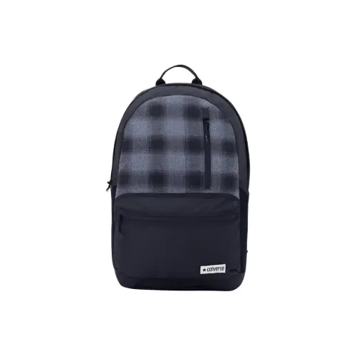 Converse Straight Edge Polyester Backpack Unisex Gray Конверс Straight Edge Полиэстер Рюкзак Унисекс Серый