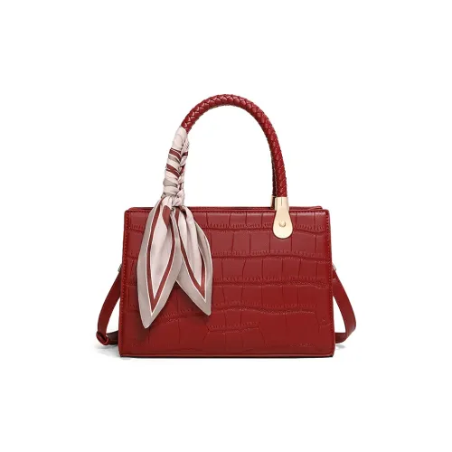 OUBOTE Сумка из коровьей кожи женская красная