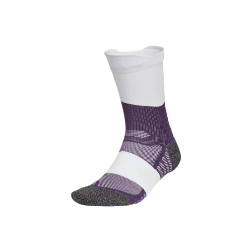 Adidas Aurora Plum Purple Fuyu Gray Unisex Беговые носки