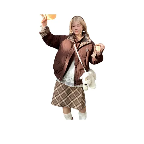 COVER TIME Хлопковый пуховик женский