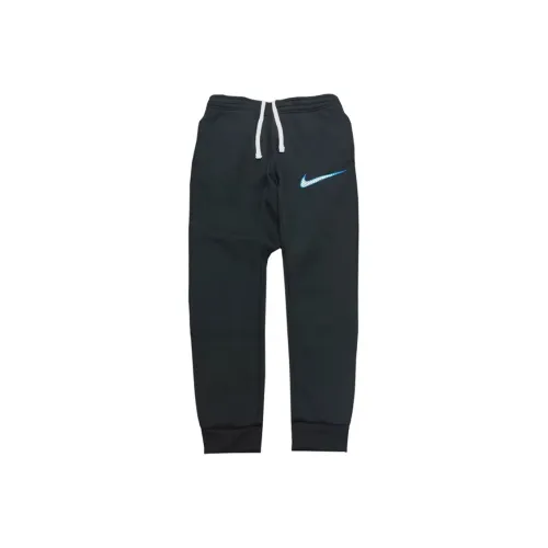 Черные мужские вязаные тренировочные штаны Nike