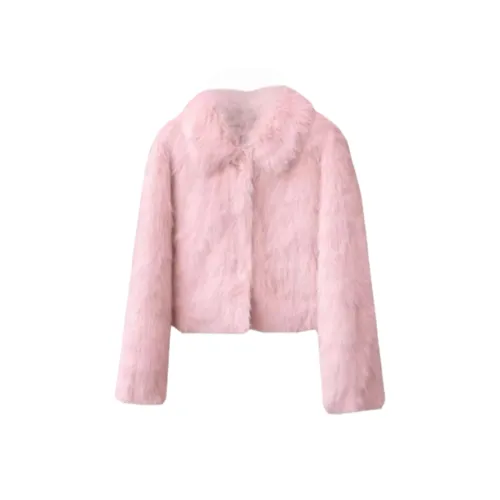 ZEKIKO STUDIO Pink Women's Furry