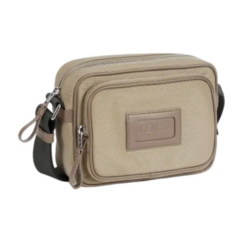 KENZO Полиэстер Кросс-боди Сумка Стандартная Мужская Бежевая