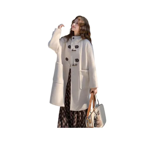 MEXICAN Экрю Женское Пальто