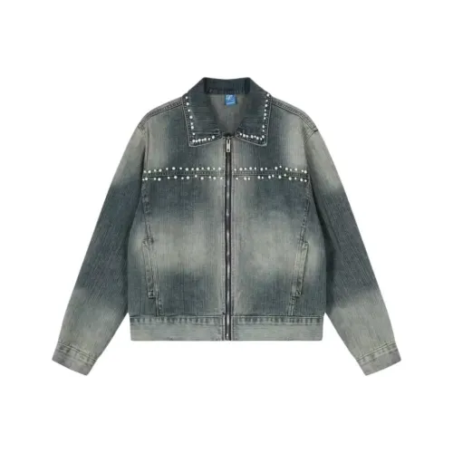 Eat Studios Синий Унисекс Куртки