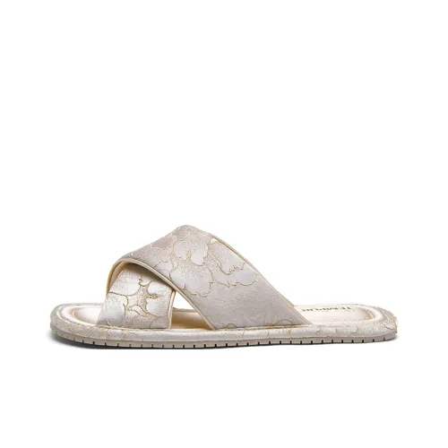 TEMPUR Шлепанцы Женские Абрикос