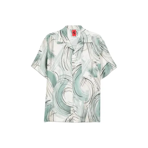 Ferrari Light Beige Men's Shirts Феррари Светло-бежевые Мужские Рубашки