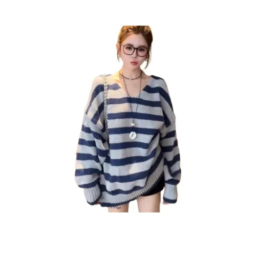 YOUSEKOO Темно-синий женский трикотаж