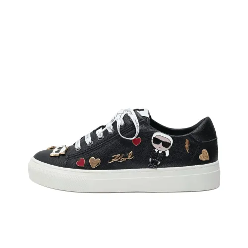Karl Lagerfeld Cate Low Скейтборд Кроссовки Женские Черные
