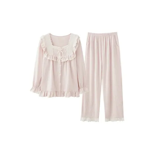 TELENT Pink Women's Pajama Sets TELENT Розовый Женские Пижамные Комплекты