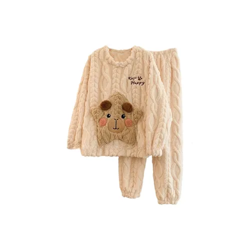 JINXU Пижамный комплект зимний женский