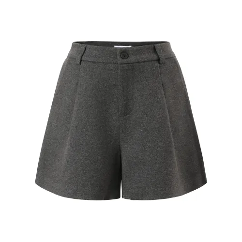 INSLIISA Серые Женские Повседневные Штаны