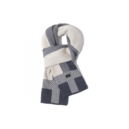 Maserati Полиэстер Классический Термический Мода Ветрозащитный Квадратный Шарф Soft Knit Унисекс