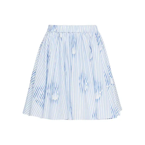 PRADA FW22 Повседневные короткие юбки Женские Синие