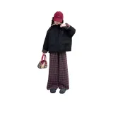 Чёрный (Флисовая подкладка, набор из трёх предметов)