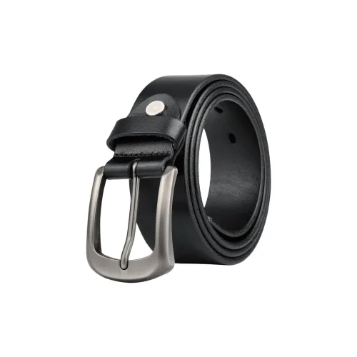 Devanro Ремни из натуральной коровьей кожи мужские 3,3 см