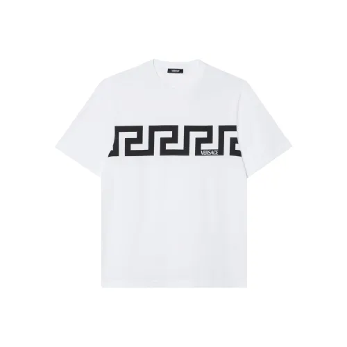 VERSACE Белые Мужские T-рубашки