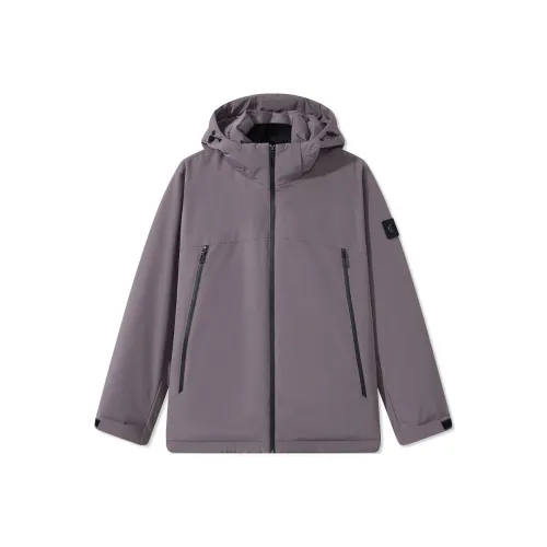 Cabbeen Розовый Фиолетовый 09 Мужской Пуховик