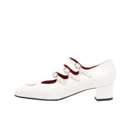 Carel Туфли Мэри Джейн Женские Белые