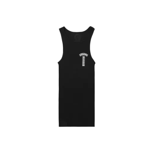 Chrome Hearts Черные Унисекс Майки