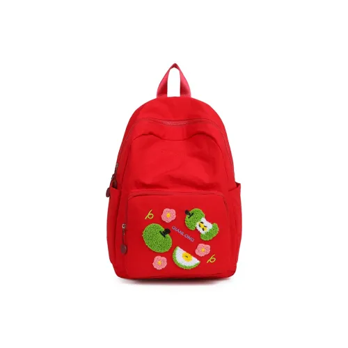 AUNG Nylon Backpack Standard Women's Red Yellow Green Pink Ecru AUNG Нейлон Рюкзак Стандартный Женский Красный Желтый Зеленый Розовый Экрю