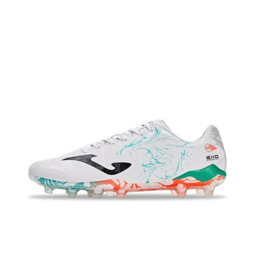 Joma FG Твердый Грунт Устойчивые к Износу Футбольные Бутсы Мужские Белый Многоцветный