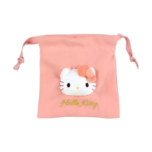 Sanrio Полиэстер Шнурок Сумка для хранения Женская Розово-оранжевая