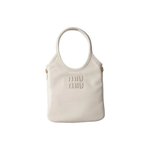 MIU MIU Ivy Коровья кожа Сумка Стандартная Women's White