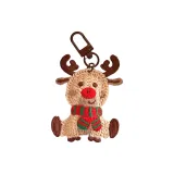 [Рождество Лось] Вязаная ткань Мини украшение