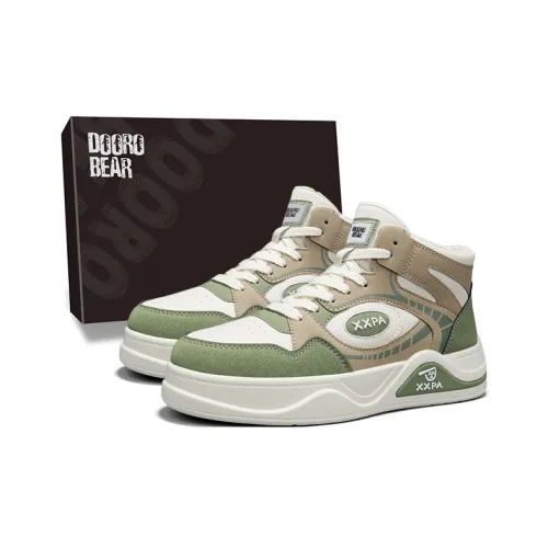 Budding Bear Износостойкий Легкий Дышащий Без слипания. MID Топ Скейтборд Кроссовки Мужские