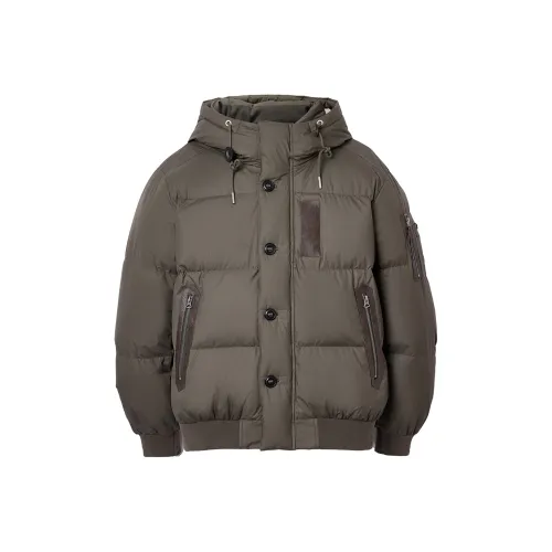 JACK JONES E06 Черный Оливковый Мужской Пух