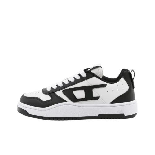 DIESEL Низкие кроссовки для скейтбординга женские черные