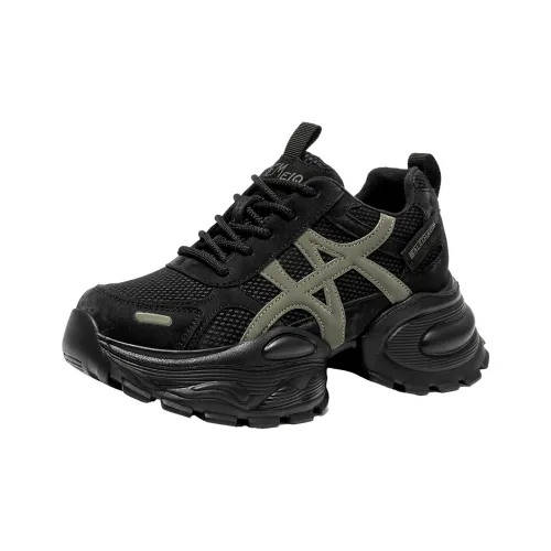 GEMEIQ Устойчивый к истиранию противоскользящий низкий топ с толстой подошвой женские