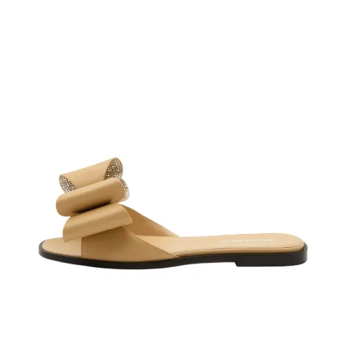 MACH MACH Le Cadeau Слипоны Женские Бежевые