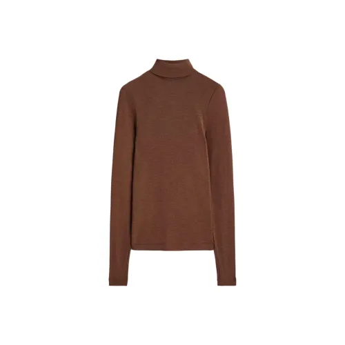 COS Коричневый Женские T-рубашки