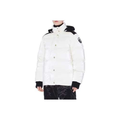 Chanel Черный Белый Женские Пуховики