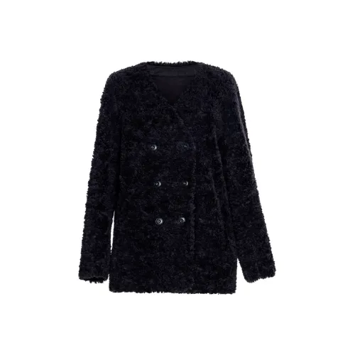 ROEYSHOUSE Бархат Feel Пальто Женское