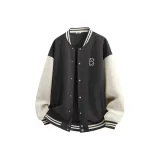 [Spring Autumn] Темно-серый (B Ослепительный цвет Медвежонок Логотип на груди)