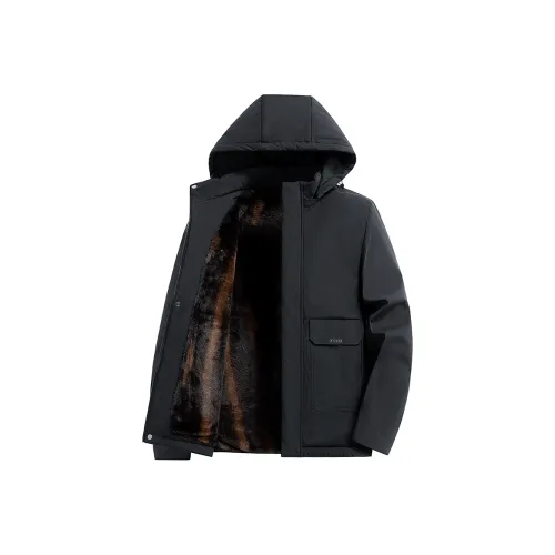 DIBINSAI STUDIO Хлопковый пуховик унисекс