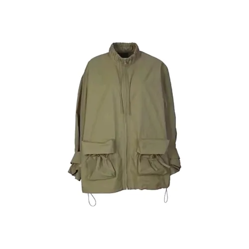 COVER TIME Зеленый Женские Куртки