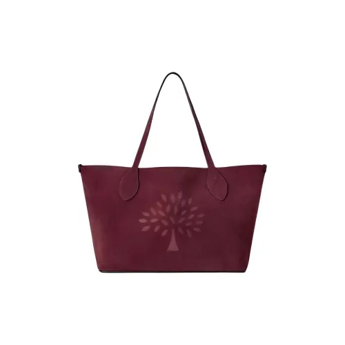 Mulberry Замша Тоут Сумка Сумка для покупок Сумка Сумка через плечо Большая Женская Ягода