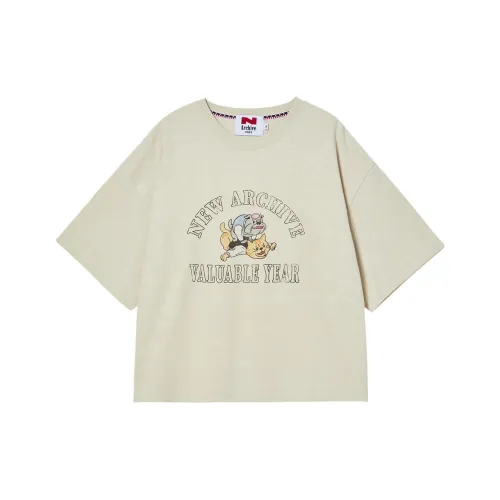 Beyond Closet Айвори Белый Унисекс T-Рубашки